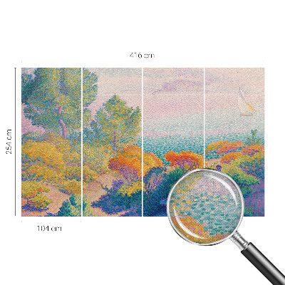 Papel de parede infantil Paisagem litorânea