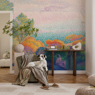 Papel de parede infantil Paisagem litorânea