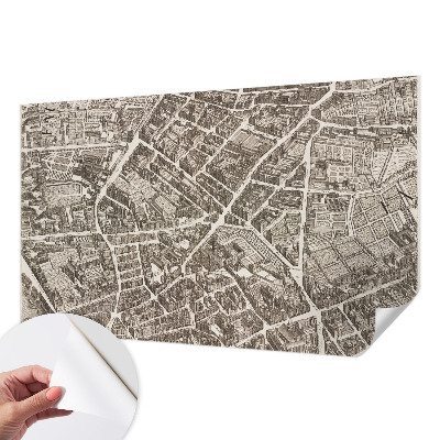 Autocolante de parede fotográfico Labirinto urbano