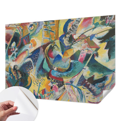 Papel de parede 3D Abstrato colorido