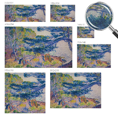 Papel de parede infantil Paisagem impressionista
