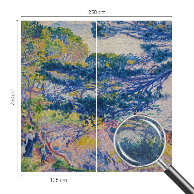 Papel de parede infantil Paisagem impressionista