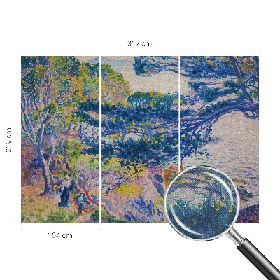 Papel de parede infantil Paisagem impressionista