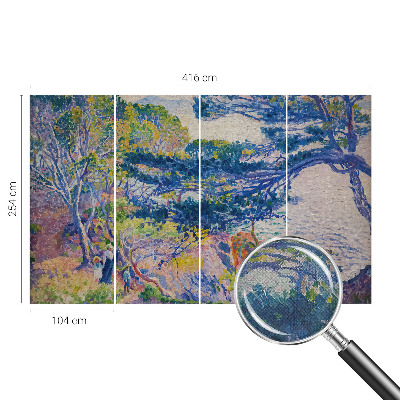 Papel de parede infantil Paisagem impressionista