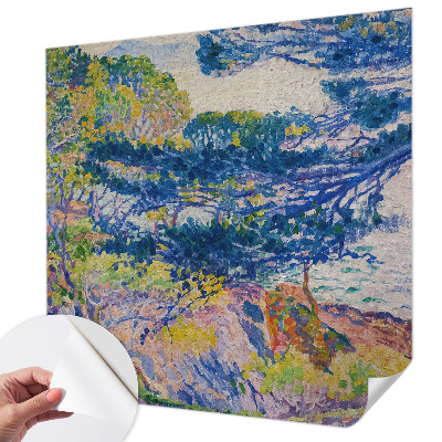 Papel de parede infantil Paisagem impressionista