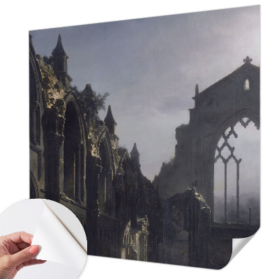 Papel de parede para criança ruínas góticas