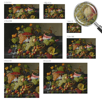 Papel de parede autocolante para quarto com estampa com composição de fruta