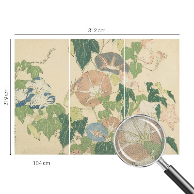 Autocolante de parede fotográfico Elegância floral