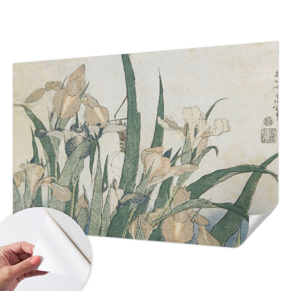 Papel de parede autocolante Íris delicadas