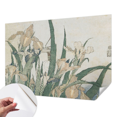 Papel de parede autocolante Íris delicadas