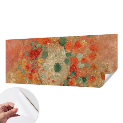 Papel de parede infantil Flores abstratas