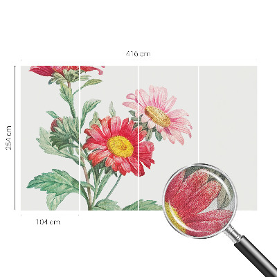 Papel de parede para criança Flores delicadas