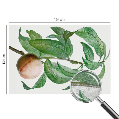 Papel de parede autocolante para quarto Pêssego maduro