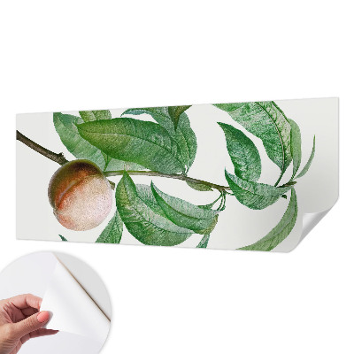 Papel de parede autocolante para quarto Pêssego maduro