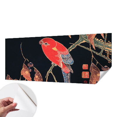 Papel de parede autocolante para quarto Ave exótica