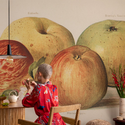 Papel de parede autocolante flores de macieira