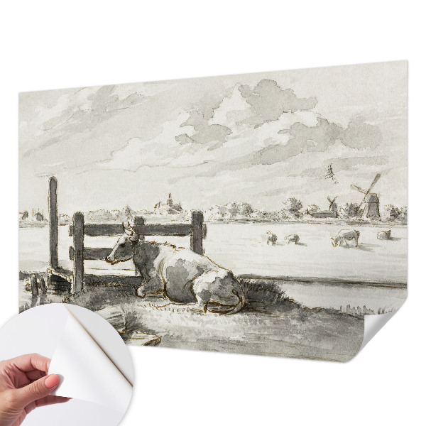 Autocolante de parede fotográfico Idílio rural