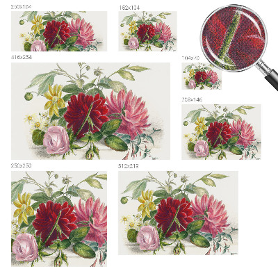 Papel de parede para criança Buquê de flores