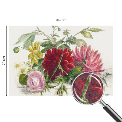 Papel de parede para criança Buquê de flores