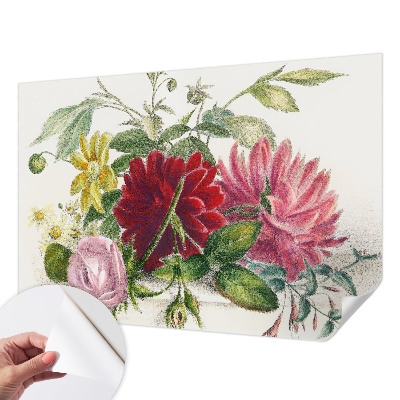 Papel de parede para criança Buquê de flores