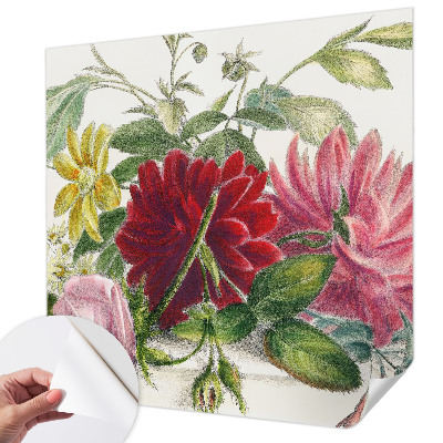 Papel de parede para criança Buquê de flores