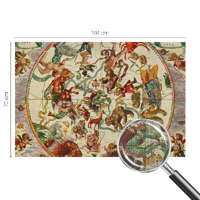 Papel de parede autocolante para quarto Composições estelares