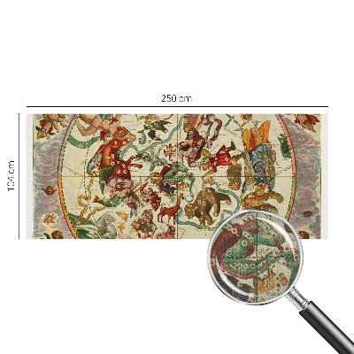 Papel de parede autocolante para quarto Composições estelares