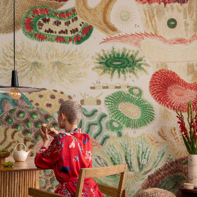 Papel de parede infantil Formas orgânicas