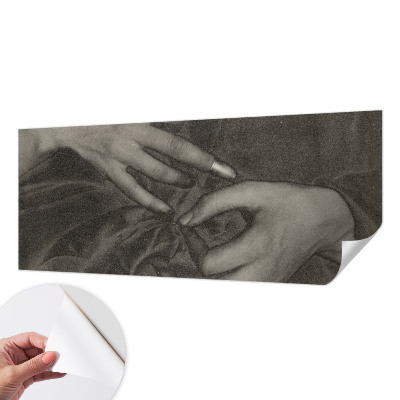Papel de parede autocolante Material para as mãos