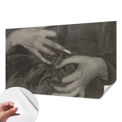Papel de parede autocolante Material para as mãos