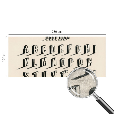 Papel de parede autocolante para sala com estilo vintage