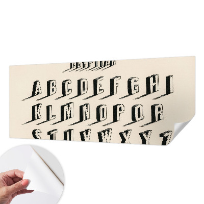 Papel de parede autocolante para sala com estilo vintage