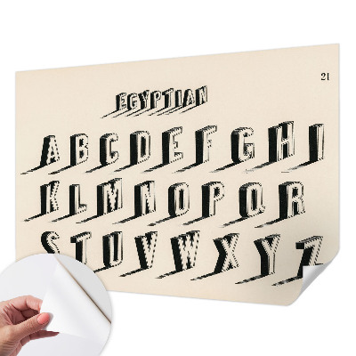 Papel de parede autocolante para sala com estilo vintage