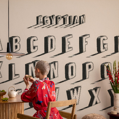 Papel de parede autocolante para sala vibe vintage