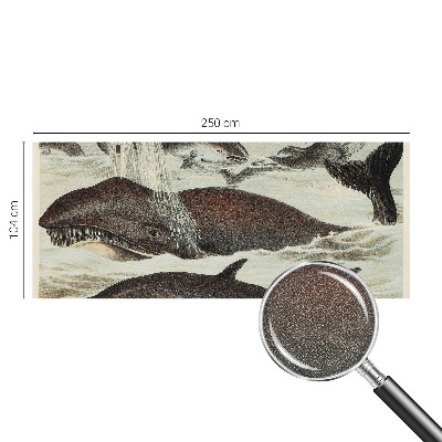 Papel de parede autocolante para quarto criaturas marinhas