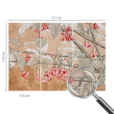 Papel de parede infantil Harmonia floral
