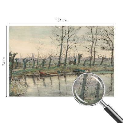 Autocolante de parede fotográfico Paisagem de inverno