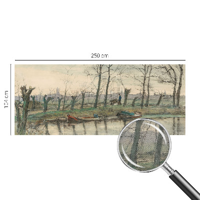 Autocolante de parede fotográfico Paisagem de inverno