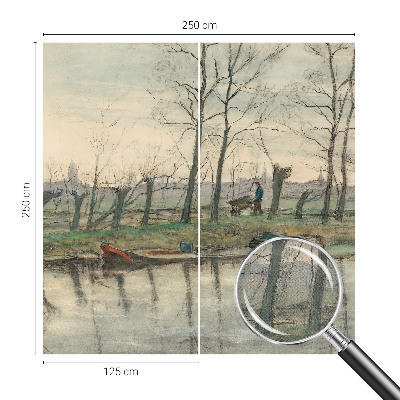Autocolante de parede fotográfico Paisagem de inverno