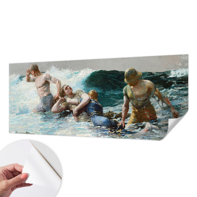 Papel de parede para criança combate naval