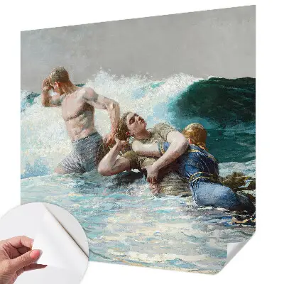 Papel de parede para criança com estampa de combate naval