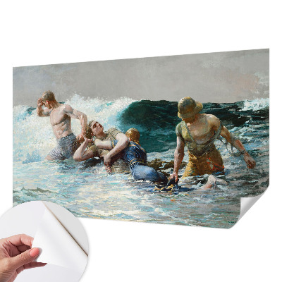 Papel de parede para criança combate naval