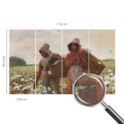 Papel de parede infantil Trabalhando no campo