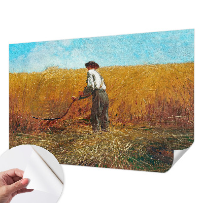Papel de parede autocolante para sala Colheita ao sol