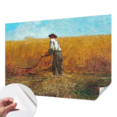 Papel de parede autocolante para sala Colheita ao sol