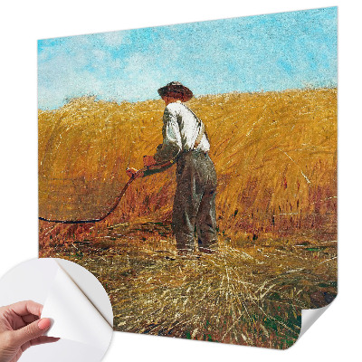 Papel de parede autocolante para sala Colheita ao sol