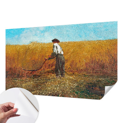 Papel de parede autocolante para sala Colheita ao sol