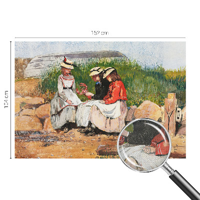 Autocolante de parede fotográfico com imagem temática de férias de verão