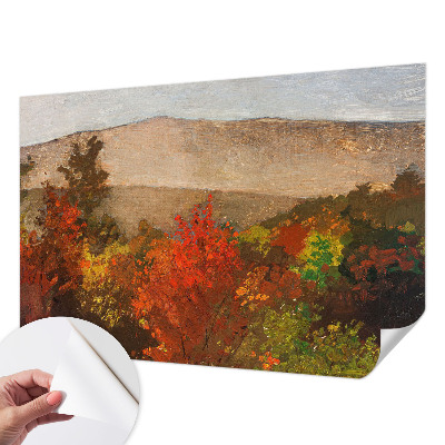 Papel de parede autocolante para quarto com estampa Panorama de outono
