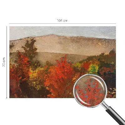 Papel de parede autocolante para quarto com estampa Panorama de outono